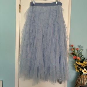 ANTHROPOLOGIE CHERI TULLE SKIRT NWOT